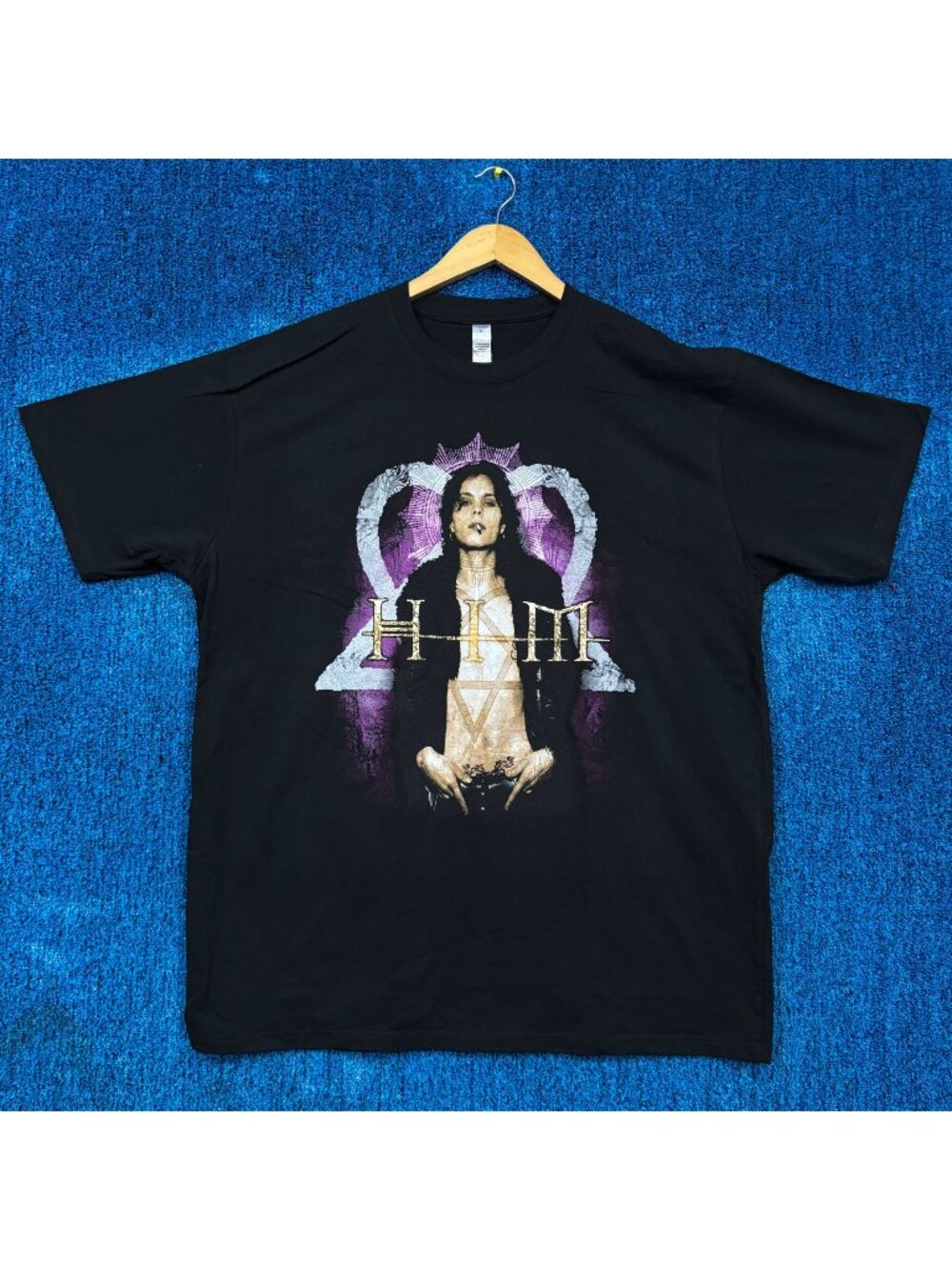 HIM Razorblade Romance Album Cover Gothic Metal Band Tee XL